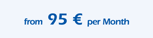 Preisangabe - from 95€ per Month